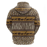 Animal Skin Mix African Pattern Hoodie