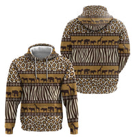 Animal Skin Mix African Pattern Hoodie