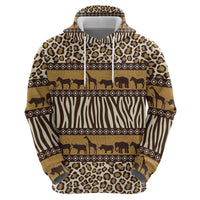 Animal Skin Mix African Pattern Hoodie