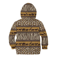 Animal Skin Mix African Pattern Kid Hoodie