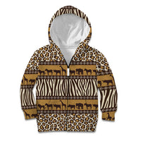 Animal Skin Mix African Pattern Kid Hoodie