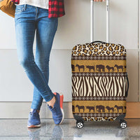 Animal Skin Mix African Pattern Luggage Cover