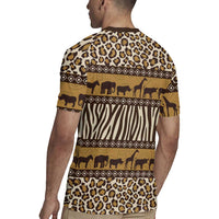 Animal Skin Mix African Pattern Rugby Jersey