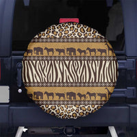 Animal Skin Mix African Pattern Spare Tire Cover