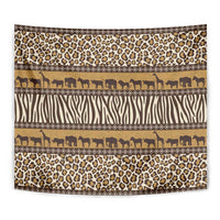 Animal Skin Mix African Pattern Tapestry