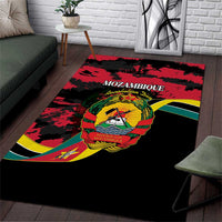 Mozambique Revolution Day Area Rug Coat Of Arms FRELIMO - Wonder Print Shop