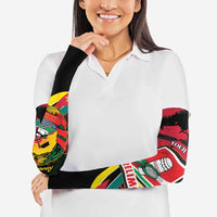 Personalized Mozambique Revolution Day Arm Sleeves Coat Of Arms FRELIMO - Wonder Print Shop