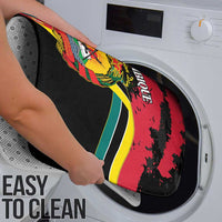 Mozambique Revolution Day Bathroom Set Coat Of Arms FRELIMO - Wonder Print Shop