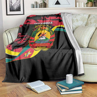 Mozambique Revolution Day Blanket Coat Of Arms FRELIMO - Wonder Print Shop