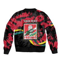 Personalized Mozambique Revolution Day Bomber Jacket Coat Of Arms FRELIMO - Wonder Print Shop