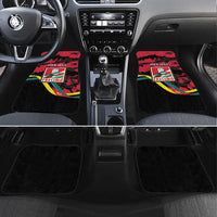 Mozambique Revolution Day Car Mats Coat Of Arms FRELIMO - Wonder Print Shop