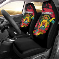 Mozambique Revolution Day Car Seat Cover Coat Of Arms FRELIMO - Wonder Print Shop