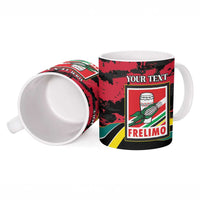 Personalized Mozambique Revolution Day Ceramic Mug Coat Of Arms FRELIMO - Wonder Print Shop
