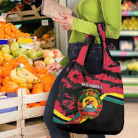 Mozambique Revolution Day Grocery Bag Coat Of Arms FRELIMO - Wonder Print Shop