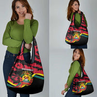 Mozambique Revolution Day Grocery Bag Coat Of Arms FRELIMO - Wonder Print Shop