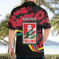 Personalized Mozambique Revolution Day Hawaiian Shirt Coat Of Arms FRELIMO - Wonder Print Shop
