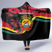 Mozambique Revolution Day Hooded Blanket Coat Of Arms FRELIMO - Wonder Print Shop