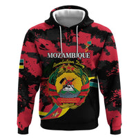 Personalized Mozambique Revolution Day Hoodie Coat Of Arms FRELIMO - Wonder Print Shop