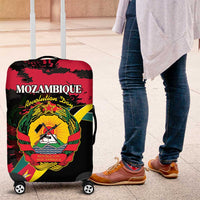 Mozambique Revolution Day Luggage Cover Coat Of Arms FRELIMO - Wonder Print Shop