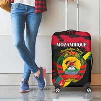 Mozambique Revolution Day Luggage Cover Coat Of Arms FRELIMO - Wonder Print Shop