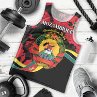 Personalized Mozambique Revolution Day Men Tank Top Coat Of Arms FRELIMO - Wonder Print Shop