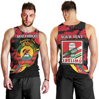 Personalized Mozambique Revolution Day Men Tank Top Coat Of Arms FRELIMO - Wonder Print Shop