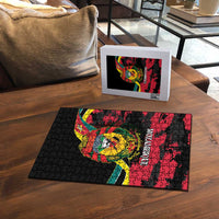 Mozambique Revolution Day Puzzle Coat Of Arms FRELIMO - Wonder Print Shop