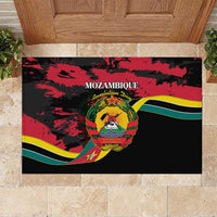 Mozambique Revolution Day Rubber Doormat Coat Of Arms FRELIMO - Wonder Print Shop