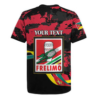 Personalized Mozambique Revolution Day Rugby Jersey Coat Of Arms FRELIMO - Wonder Print Shop