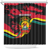 Mozambique Revolution Day Shower Curtain Coat Of Arms FRELIMO - Wonder Print Shop