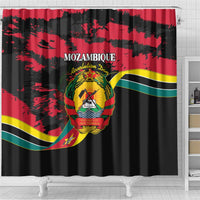 Mozambique Revolution Day Shower Curtain Coat Of Arms FRELIMO - Wonder Print Shop
