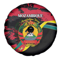 Mozambique Revolution Day Spare Tire Cover Coat Of Arms FRELIMO - Wonder Print Shop