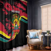 Mozambique Revolution Day Window Curtain Coat Of Arms FRELIMO - Wonder Print Shop