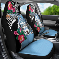 Botswana Independence Day Car Seat Cover Coat Of Arms Devils Claw - Wonder Print Shop