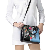 Botswana Independence Day Shoulder Handbag Coat Of Arms Devils Claw - Wonder Print Shop