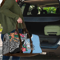 Botswana Independence Day Travel Bag Coat Of Arms Devils Claw - Wonder Print Shop