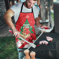 Funny Christmas Chicken Apron Merry F Caw F - Wonder Print Shop