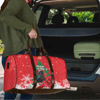 Funny Christmas Raven Travel Bag Merry F Caw F - Wonder Print Shop