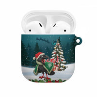 F Caw F Raven Santa AirPods Case Funny Christmas - Wonder Print Shop