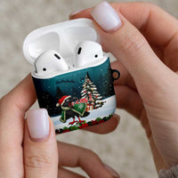 F Caw F Raven Santa AirPods Case Funny Christmas - Wonder Print Shop