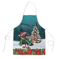 F Caw F Raven Santa Apron Funny Christmas - Wonder Print Shop