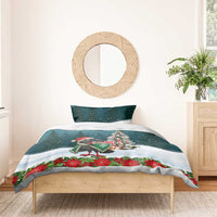 F Caw F Raven Santa Bedding Set Funny Christmas - Wonder Print Shop