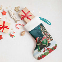 F Caw F Raven Santa Christmas Stocking Funny Christmas - Wonder Print Shop
