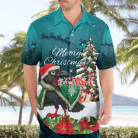 F Caw F Raven Santa Hawaiian Shirt Funny Christmas - Wonder Print Shop