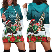 F Caw F Raven Santa Hoodie Dress Funny Christmas - Wonder Print Shop