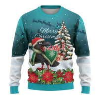 F Caw F Raven Santa Ugly Christmas Sweater Funny Christmas - Wonder Print Shop