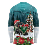 F Caw F Raven Santa Long Sleeve Shirt Funny Christmas - Wonder Print Shop