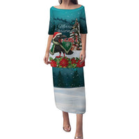 F Caw F Raven Santa Puletasi Funny Christmas - Wonder Print Shop