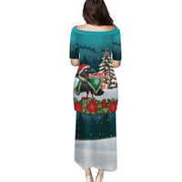 F Caw F Raven Santa Puletasi Funny Christmas - Wonder Print Shop