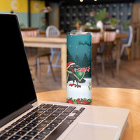 F Caw F Raven Santa Skinny Tumbler Funny Christmas - Wonder Print Shop